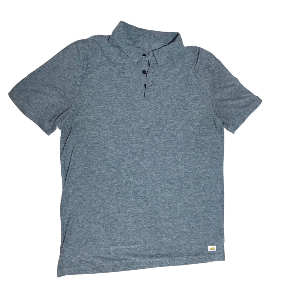 Vuori Men’s Blue Polo Active Shirt Size S